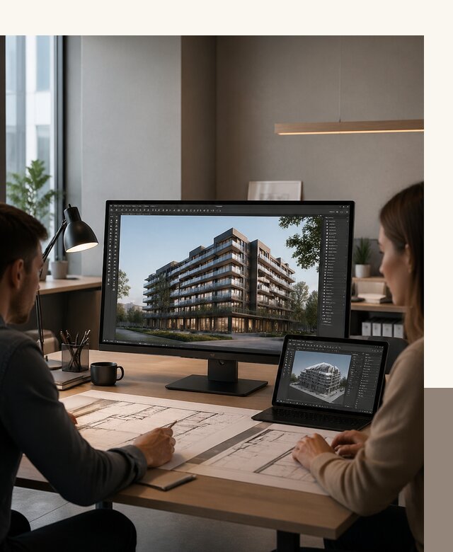 3D визуализация архитектуры и объектов строительства в Балашихе
